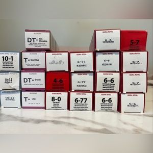 Lot of 21 igora royal, blonde me, igora high lifts hair colors by Schwarzkopf